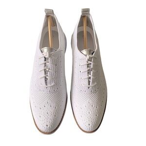 COLE Haan OriginalGrand Stitchlite Wing-Tip Fabric Oxfords